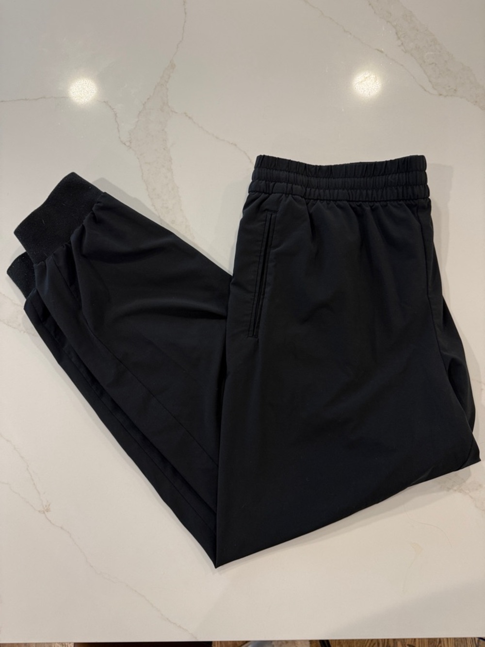 Banana Republic Black Air Stretch Jogger Pants